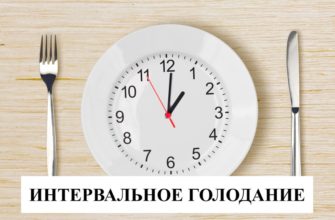 Интервальное голодание